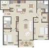 Fountain Villas The Falls 2 BD 2 Bath 1191 sqft